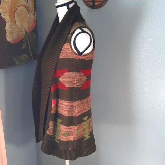 O'neill Neon Neutral Sleeveless Knit Vest - Picture 5 of 5